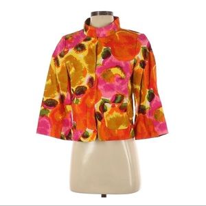 Artsy Floral Multi Color Jacket